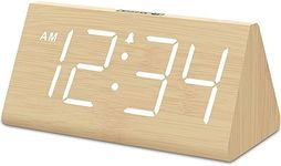 DreamSky Wooden Digital Alarm Clock