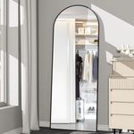 NEUWEABY Arched Full Length Mirror 