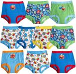 Sesame Street unisex baby Sesame Boys Potty Pant Multipacks and Toddler Training Underwear, Sesame Tb 10pk, 4T US