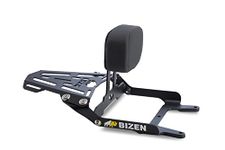 Bizen Aprilia SR160/ SR125/ Storm 125 Premium Rear Rack/Luggage Carrier with Back Rest