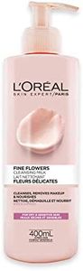 L’Oréal Paris Face Wash Fine Flowers Cleansing Milk with Rose & Jasmine Flower Extracts, 400 ml