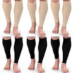 Coume 6 Pairs Calf Compression Slee