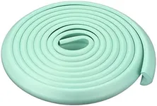uxcell Corner Guards Edge Protectors 6.56ft(2M), Foam Safety Bumper L Shape for Furniture Corner Table Edge Guard, Light Green
