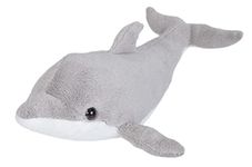 Wild Republic Dolphin Plush, Stuffed Animal, Plush Toy, Gifts for Kids, Sea Critters 11.5 inches