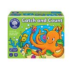 Orchard Toys Catch and Count Game, Practise Counting, A Fun Number and Counting Game for Children Age 3+, Educational Game Toy