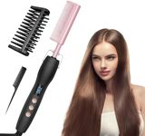 Hot Comb Hair Straightener,3-in-1 E