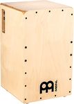 Meinl Percussion Pickup Woodcraft Cajon - Big Drum Box with Pickup, Snare, and Bass Sound - Playing Surface Baltic Birch (PWC100B)