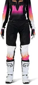Fox Racing WOMEN'S 180 FLORA MOTOCROSS PANT, BLACK/PINK, 8