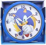 Sonic the Hedgehog 9.5 Inch Battery Operated Wall Clock