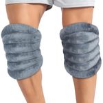 Atsuwell Microwave Heating Pad for Knee Pain Relief, Microwavable Heated Knee Wrap for Tennis Elbow Treatment, Cramps, Muscle, Joint, Knee Heating Pad Microwavable for Warm Compress - 2 Packs