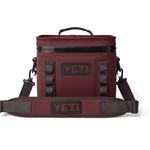 YETI Hopper Flip 8 Portable Cooler, Wild Vine Red