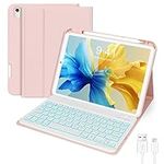 Rimposky Pink iPad Keyboard Case fo