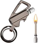 VRINDVASINI Stainless Steel 3 in 1 Keychain Lighter|Waterproof Cigarette Flint Lighter + Keyring + Bottle Opener | Emergency Fire Starter Match Sticks Used for Outdoor Camping