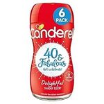 Canderel Granular Sweetener, 75 g jar (Pack of 6)