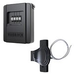 Shed Lock – Keyless Secure 4-Digit Shed Lock and Latch – Strong Durable System​