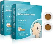 MQUPIN® Travel Sickness Tablets Motion Sickness Tablets Patches Anti Nausea Relief Sickness Vertigo, Travel Sickness Bands for Car Sea Travel Sickness, 40 Count/Box