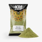 A Kilo of Spices | Pure Stevia Powder 1 Kg | 100% Natural Sweetener | Perfect for Baking, Cooking & Beverages | No Artificial Additives | Gluten-Free