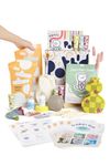 Pott'd at Home Pottery Kit for Adults. Air Dry Clay Kit for Beginners. Craft Kit for Adults Includes: Air-Dry Clay for Adults, Tools, Paints, Brushes, Sealant, How-to-Guide