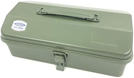 Kitera Y-280MG TOYO Steel Chevron Tool Box, Military Green