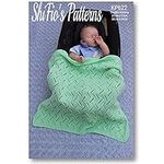 Knitting Pattern for Babies Blanket in Double Knitting, Baby Afghan Blanket Pattern, Baby Knitting Pattern, Baby Car Seat Blanket Pattern Double Knitting Yarn, DK, KP622