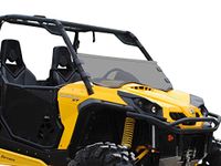 Super ATV Can-Am Commander 800/1000 Half Windshield Tinted by Super ATV