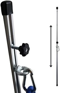 TAME Extra Length Adjustable Band Station, Resistance Band Wall Anchor for Resistance Band Exercises, Physical Therapy, Occupational Therapy, Warmups, and Athletic Training