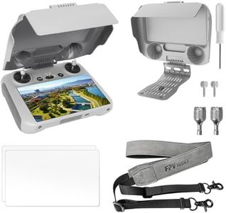 FPVtosky RC Controller più Kit di protezione per accessori DJI Mini 3 Pro, il kit include copertura RC Sun Hood, cordino RC, protezione schermo RC x 2, accessori DJI RC, accessori DJI Mavic 3