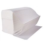 Interfold 2ply Hand Towel Z Fold Soft Hand Paper Towel Multifold Disposable Luxury Paper White (3000 Hand Towels)