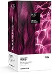 IGK Permanent Color Kit TRUTH OR DARE - Intense Fuchsia RRV | Easy Application + Strengthen + Shine | Vegan + Cruelty Free + Ammonia Free | 4.75 Oz