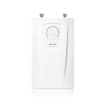 CLAGE CEX-U Electronic Instantaneous Water Heater for Kitchen, 11-13.5 kW 400 V, Accurate Temperature Selection, LED Sensor Control Panel, Slim Design for Under-Sink Mounting, VDE-GS Tested