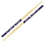 Zildjian Artist Series Hickory Drumsticks - Ringo Starr - Wood Tip - Purple DIP