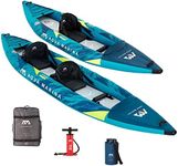 Aqua Marina Steam-312 Professional Kayak Package for 1 Person, 312 cm Length, Blue, 2022