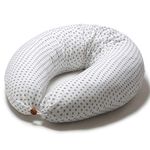 Niimo XXL Pregnancy Pillow & Nursing Pillow - 2022 Double Platinum Winner, 100% Cotton Maternity Pillow Cover, Washable Breast Feeding Pillow Baby Feeding Pillow, Body Pillow Pregnancy Gifts