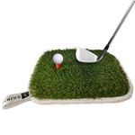 UltiFairway 40 Mini Golf Mat for Indoor & Outdoor Practice (40x30cm) - Realistic Feel Golf Practice Mat (Fairway) Perfect Your Swing Anywhere