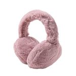 SUNBORRY Women’s Foldable Fluffy Faux Fur Earmuffs Ear Muffs for Winter