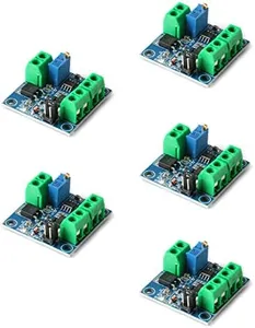 JESSINIE 5Pcs PWM to Voltage Module 0%-100 PWM to 0-10V Voltage Signal Converter Voltage Converter Module for PWM Industrial Control