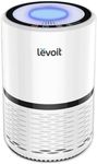 LEVOIT Air Purifiers for Bedroom Home, High Efficient Air Filter for Allergies, Smoke, Pet Dander Odor, Dust, Pollen, Quiet Air Cleaner with 3-Speed Fan and Night Light, LV-H132 White