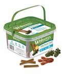 WHIMZEES ByWellness Variety Box, Mixed Shapes, Natural and Grain-Free Dog Chews, Dog Dental Sticks for Small Breeds, S (Pack of 56)