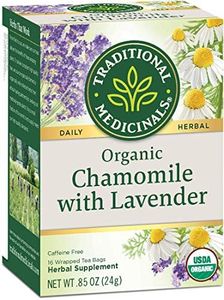 Traditional Medicinals Herbal Tea Organic Chamomile with Lavender -- 16 Tea Bags