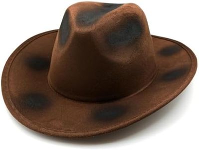 JPXH Brown Halloween Scary Killer Hat Horror Movie Evil Devil Costume Accessories