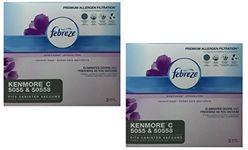 Febreze Odor Eliminating Vacuum Bags, Kenmore C 5055 & 50558, 3 bags, 2 Pack (6 Total Bags)