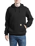 Carhartt Men's Loose Fit Midweight Sweatshirt, Black, XL