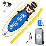 Tuxedo Sailor Inflatable 7'8"×30"×4" SUP Kid's Paddle Board with Everything Included with Stand Up Paddle Board, Adj Paddle,Fins, Pump, ISUP Backpack, Leash,10L Dry Bag
