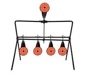 Neez Air Rifle Target - Airsoft Target for Rifle, Air Gun shooting Accessories & Equipment, BB gun Targets Knock Down - Targets for Air Rifle Shooting - Self Resetting (Black)