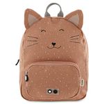 Trixie Backpack - Mrs. Cat - School Bag Water Repellent - Backpack for Child - Small Gym Bag - Pink