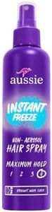 Aussie Instant Freeze Hair Spray Non-Aerosol Maximum Hold 8.5 oz (Pack of 3)
