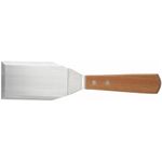 Winco TN719 Blade Hamburger Turner, 5" x 2.7/8", Medium, Stainless Steel, Brown