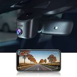 Fitcamx 4K Dash Cam Suitable for Porsche 911 992 Cayenne 9YA 9Y0 9Y3 Panamera 971 Taycan (Model A), OEM Factory Look, 2160P UHD Video WiFi, Parking Mode, Loop Recording G-Sensor, Plug & Play,64GB Card