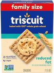 Triscuit Reduced Fat Crackers - Family Size, Non-GMO, 11.5 Ounce