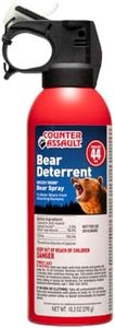Counter Assault Bear Spray - Bears, Mountain Lions, Coyotes - Long-Range 44ft Distance - Pepper Spray Safety Gear for Hiking & Camping Protection - 2% Capsaicin - 10.2 oz